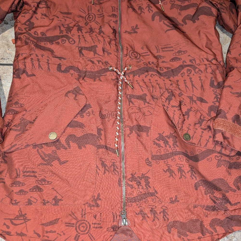 Burton Prowess Stone Age Snow Board Jacket Ladies Small - Picture 2 of 16